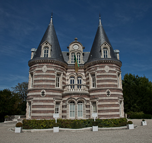 A typical Champagne House at Epernay